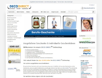 Handwerker-Geschenke jetzt online bestellen im DECO DIRECT Online-Shop...